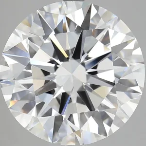 8.04 Carat Round F VVS2 Lab Diamond