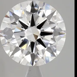 9 Carat Round F VVS2 Lab Diamond
