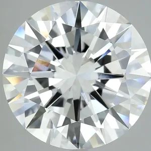 9 Carat Round F VVS2 Lab Diamond