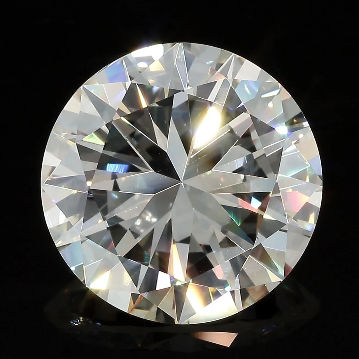 9.56 Carat Round K VS1 Natural Diamond 1 9.56 Carat Round K VS1 Natural Diamond