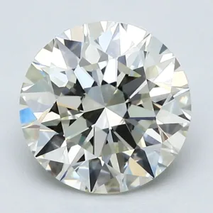 2.06 Carat Round L VVS1 Natural Diamond