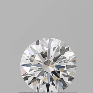 0.5 Carat Round F IF Natural Diamond