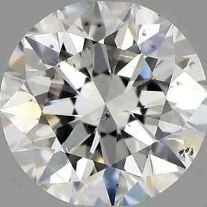 0.92 Carat Round H SI2 Natural Diamond