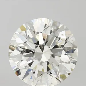 5.02 Carat Round G SI2 Natural Diamond
