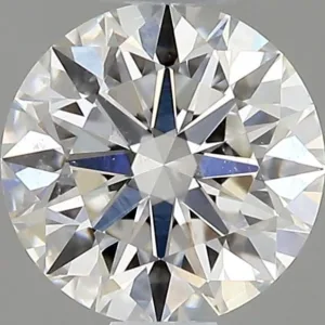 0.53 Carat Round F SI2 Natural Diamond