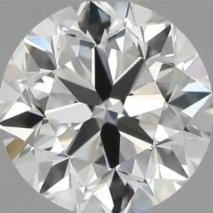 0.9 Carat Round D VVS2 Natural Diamond