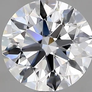 1.27 Carat Round D VVS2 Natural Diamond
