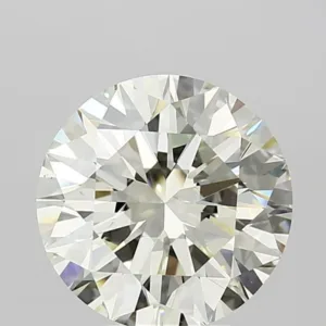 3.51 Carat Round N SI1 Natural Diamond