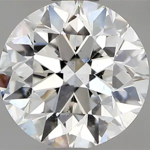 0.9 Carat Round F SI2 Natural Diamond