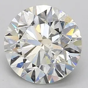 1.7 Carat Round H SI2 Natural Diamond