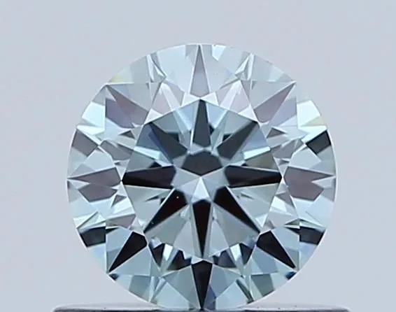0.54 Carat Round Fancy Intense Blue VS1 Lab Diamond 1 0.54 Carat Round Fancy Intense Blue VS1 Lab Diamond