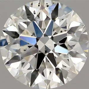 1.02 Carat Round H SI1 Natural Diamond