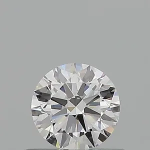 0.51 Carat Round D VVS1 Natural Diamond