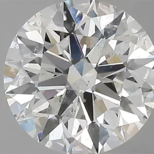 1.51 Carat Round H SI2 Natural Diamond