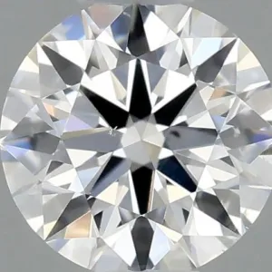 0.33 Carat Round F SI2 Natural Diamond