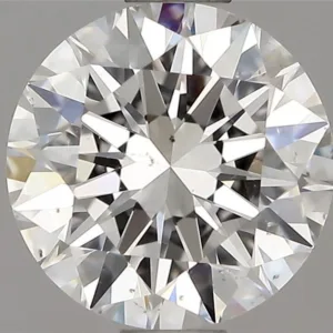 0.9 Carat Round D SI1 Natural Diamond