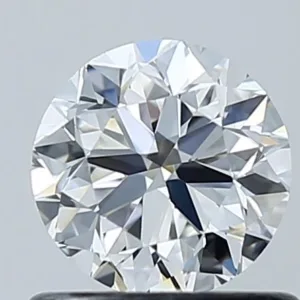 0.7 Carat Round E VVS2 Natural Diamond