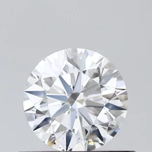 0.51 Carat Round D SI1 Natural Diamond