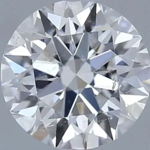 0.53 Carat Round F SI2 Natural Diamond