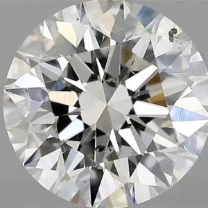 0.71 Carat Round G SI2 Natural Diamond