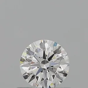 0.51 Carat Round D VVS1 Natural Diamond