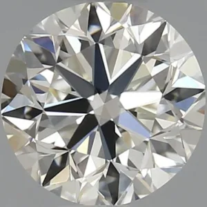 0.9 Carat Round I VVS1 Natural Diamond