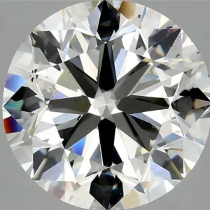5.02 Carat Round K SI2 Natural Diamond