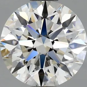 0.91 Carat Round H IF Natural Diamond