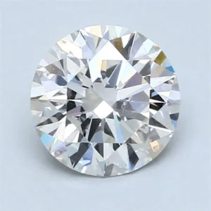 1.53 Carat Round H SI2 Natural Diamond
