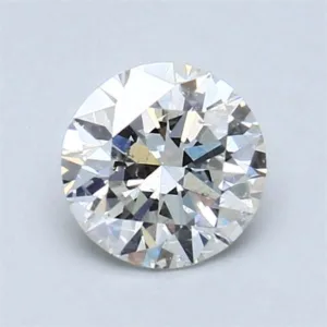0.9 Carat Round D SI1 Natural Diamond