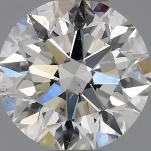 0.7 Carat Round K SI2 Natural Diamond