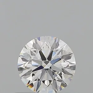 0.56 Carat Round F VVS2 Natural Diamond
