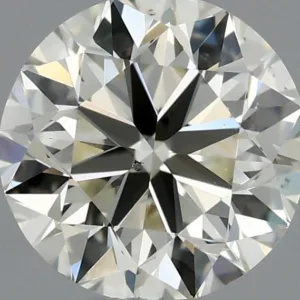 0.46 Carat Round M VS2 Natural Diamond