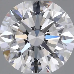 0.7 Carat Round D VVS2 Natural Diamond