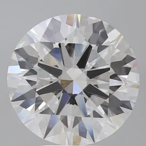 6.07 Carat Round E VVS2 Lab Diamond