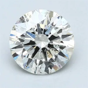 1.71 Carat Round F SI2 Natural Diamond