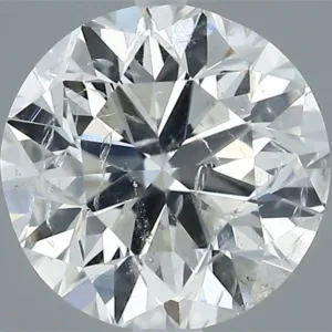 0.8 Carat Round H SI2 Natural Diamond