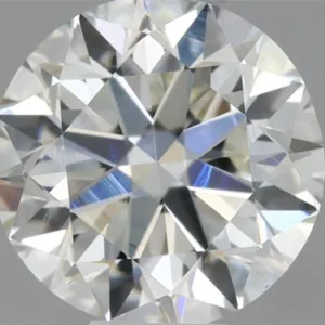 0.51 Carat Round H VS2 Natural Diamond