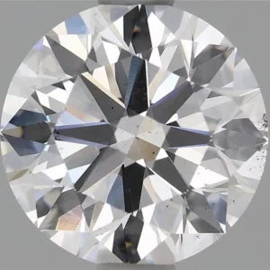 2.01 Carat Round D SI1 Natural Diamond