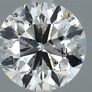 0.85 Carat Round F SI2 Natural Diamond