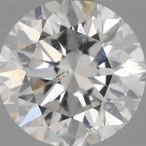 0.9 Carat Round F SI2 Natural Diamond