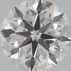 0.9 Carat Round D SI1 Natural Diamond