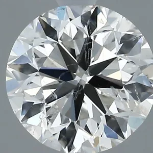 0.86 Carat Round F SI2 Natural Diamond