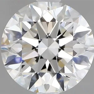 0.9 Carat Round F VVS1 Natural Diamond