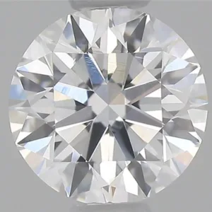 0.6 Carat Round D VVS2 Natural Diamond