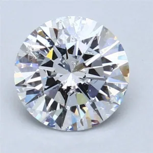 1.83 Carat Round D SI2 Natural Diamond