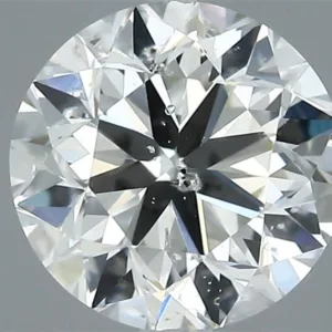 0.72 Carat Round H SI2 Natural Diamond