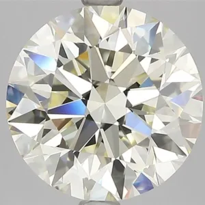 3.23 Carat Round N VVS2 Natural Diamond