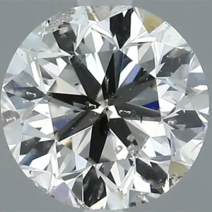 0.76 Carat Round H SI2 Natural Diamond