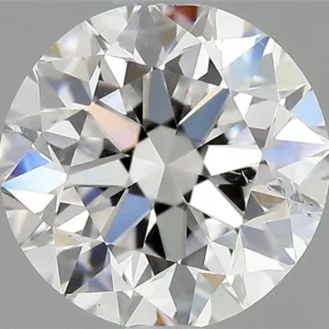 0.9 Carat Round D SI1 Natural Diamond